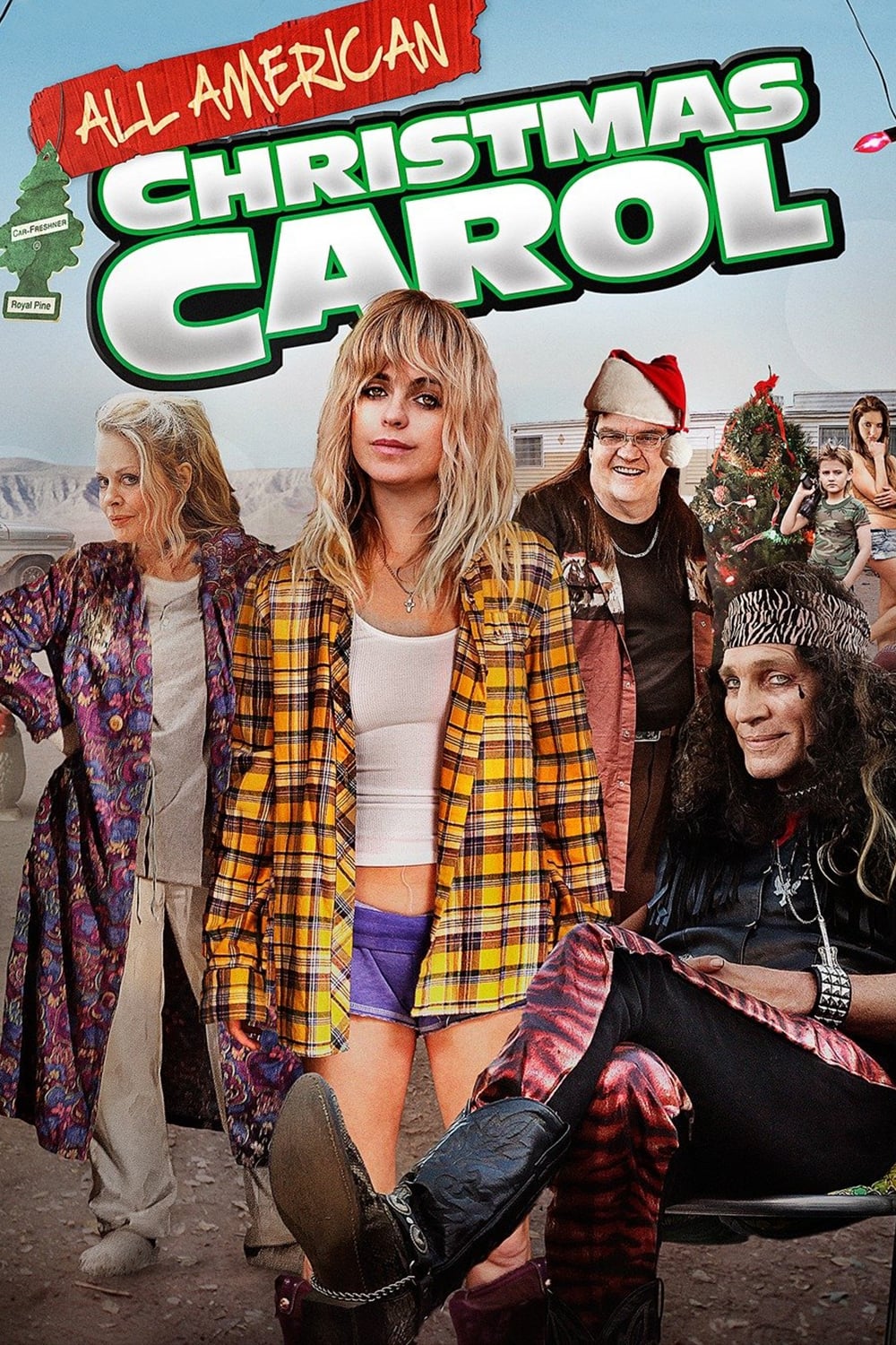 Постер All American Christmas Carol